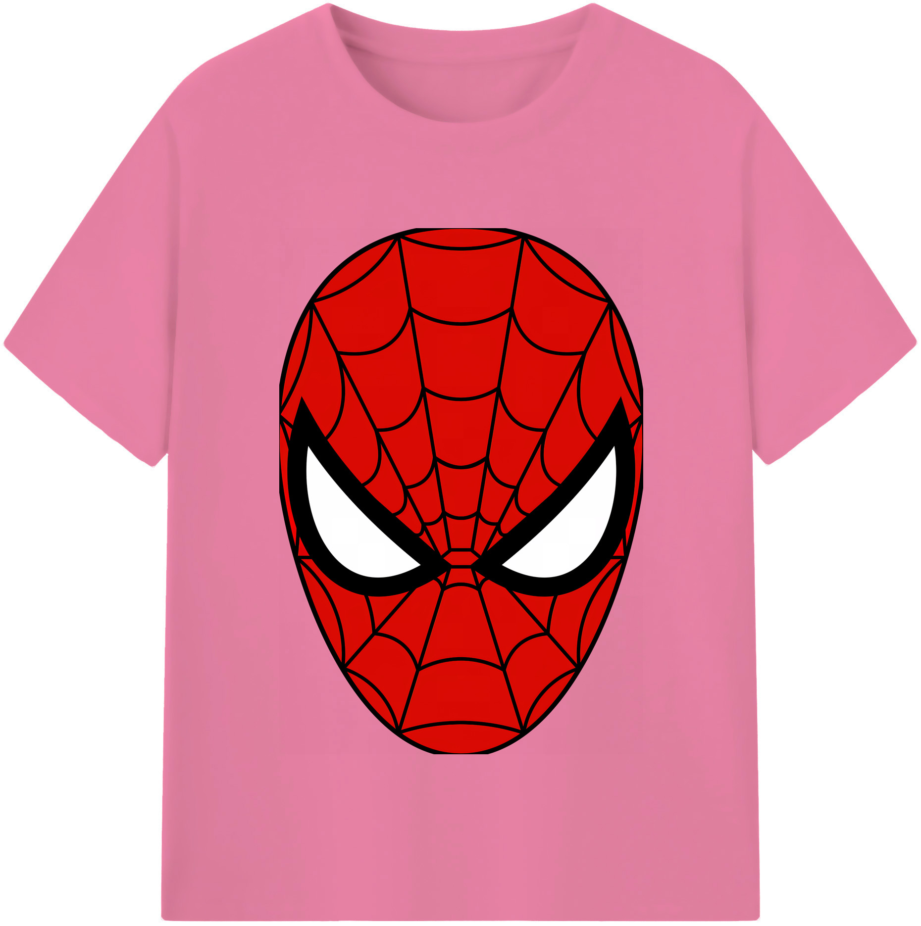 （画像用） Spider Man スパイダーマン 綿100％半袖Tシャツ（フロントプリント）